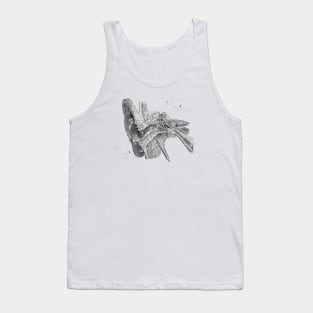 Human ear Tank Top